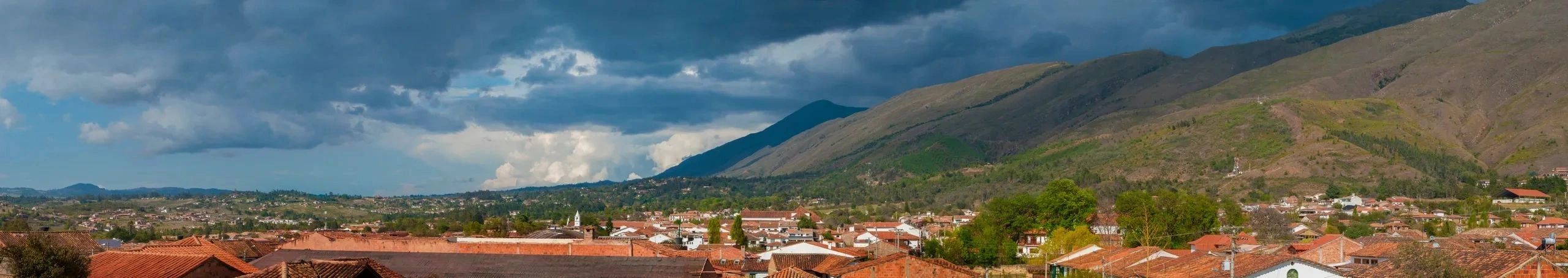 Vista panorámica de Villa de Leyva